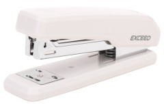 Степлер Deli E0300WHITE Exceed 24/6 26/6 (25листов) белый 100скоб металл/пластик коробка