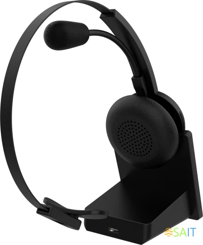 Наушники с микрофоном Оклик HS-L700 черный накладные BT оголовье (1978708)