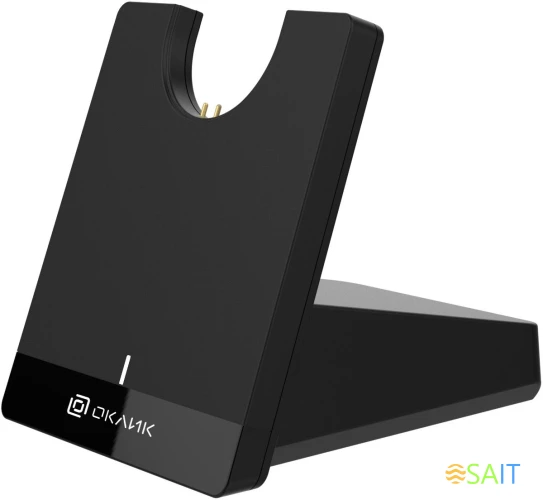 Наушники с микрофоном Оклик HS-L700 черный накладные BT оголовье (1978708)