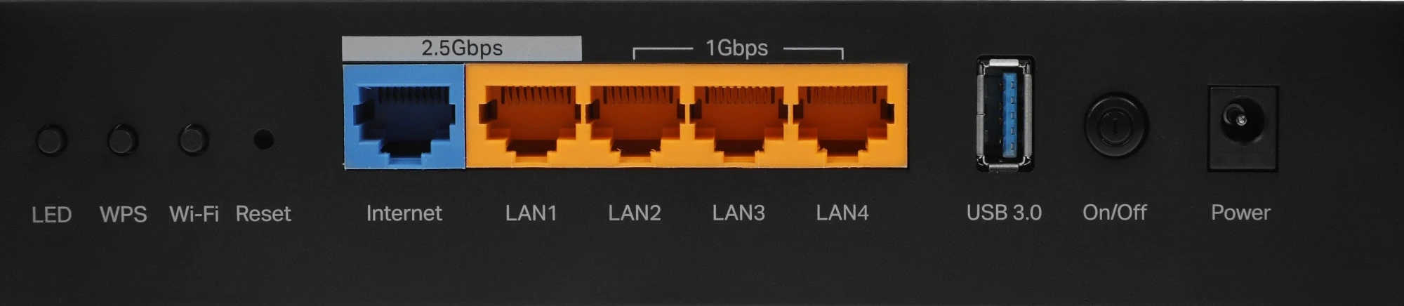 Роутер беспроводной TP-Link Archer BE230 BE3600 100/1000/2500BASE-T черный