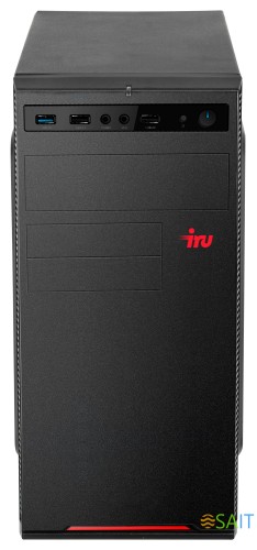ПК IRU Home 310H5SE MT i5 10400 (2.9) 16Gb SSD240Gb UHDG 630 Free DOS GbitEth 400W черный (1610468)