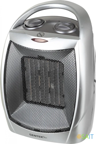 Тепловентилятор Centek CT-6020 1500Вт серый/черный