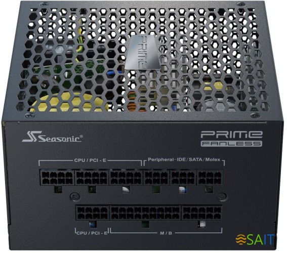 Блок питания Seasonic ATX 500W PRIME Fanless PX-500 80+ platinum 24pin APFC 8xSATA Cab Manag RTL