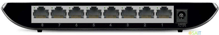 Коммутатор TP-Link TL-SG1008D (L2) 8x1Гбит/с неуправляемый
