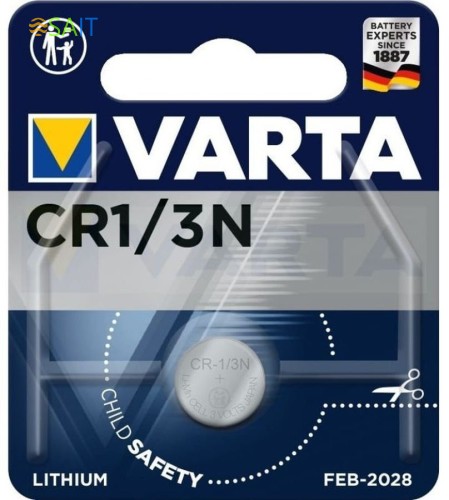 Батарея Varta Lithium CR1/3N (1шт) блистер