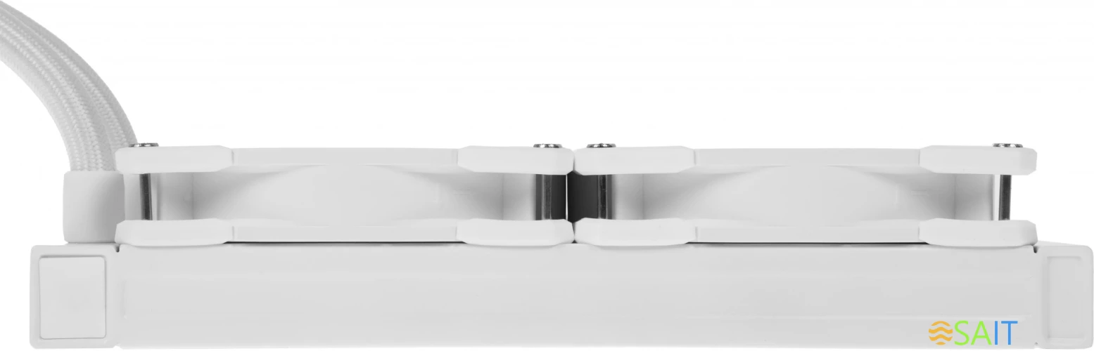 Система водяного охлаждения ID-Cooling Zoomflow 240 XT V2 ARGB Soc-AM5/AM4/1151/1200/2066/1700 белый 4-pin 14-31dB Al+Cu 250W 1680gr Ret (ZOOMFLOW 240 XT V2 WHITE)