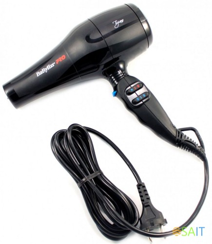 Фен Babyliss Pro Tiziano 2100Вт черный (BAB6310RE)