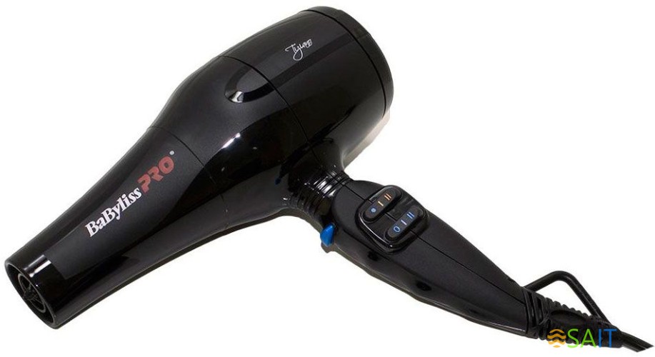 Фен Babyliss Pro Tiziano 2100Вт черный (BAB6310RE)