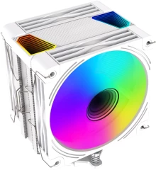 Устройство охлаждения(кулер) Bloody BD-AC230-ARGB1 ARGB Soc-AM5/AM4/1151/1200/2066/1700 белый 4-pin 22-32dB Al+Cu LCD 230W 715gr Ret (BD-AC230-ARGB1-WH)