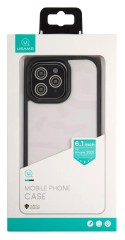 Чехол (клип-кейс) для Apple iPhone 13 Pro Usams US-BH770 прозрачный/черный (УТ000028119)