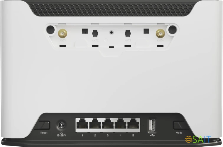 Точка доступа MikroTik Chateau LTE6 (D53G-5HACD2HND-TC&FG621-EA) AC1200 10/100/1000BASE-TX/3G/4G белый