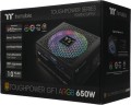 Блок питания Thermaltake ATX 650W Toughpower GF1 ARGB 80+ gold (20+4pin) APFC 140mm fan color LED 9xSATA Cab Manag RTL