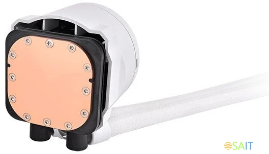 Система водяного охлаждения Thermaltake TH360 V2 Ultra EX Snow ARGB Soc-AM5/AM4/1200/1700/1851 белый 4-pin 28.5dB Al+Cu LCD Ret (CL-W426-PL12SW-A)