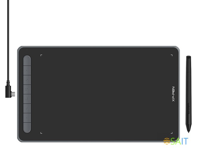 Графический планшет XPPen Deco Deco LW Black Bluetooth/USB черный