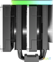 Устройство охлаждения(кулер) Montech Metal DT24 Premium ARGB Soc-AM5/AM4/1200/1700/1851 черный 4-pin 26dB Al+Cu 270W 1600gr Ret
