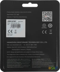 Накопитель SSD Hikvision SATA-III 120GB HS-SSD-WAVE(S) 120G 2.5&quot;