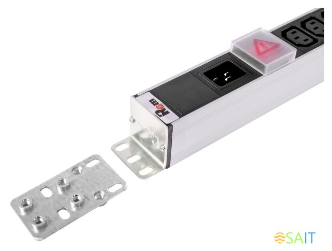 Блок распределения питания Rem R-16-14C13-10C19-V-1420 верт.размещ. 14xC13 10xC19 базовые 16A C20