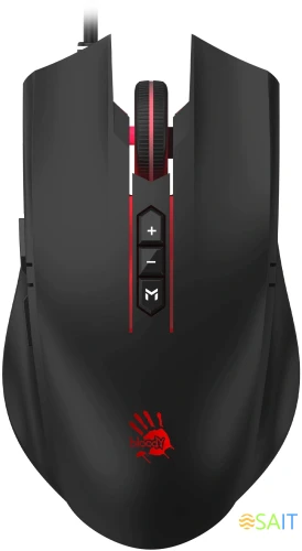 Мышь A4Tech Bloody ES7 черный оптическая 6000dpi USB 8but (ES7 STONE BLACK)