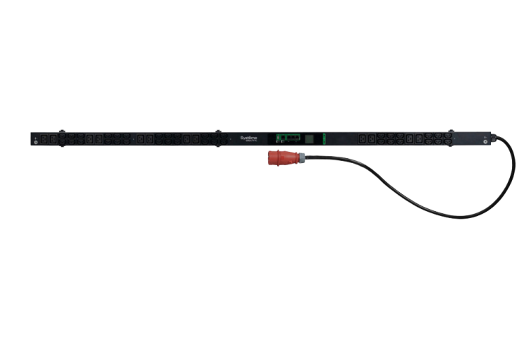 БРП Uniprom, с мониторингом, 0U, 400В, 3Ф, 16A, 36xC13 12xC19, 3м кабель, IEC309 SYSTEME ELECTRIC UP8881