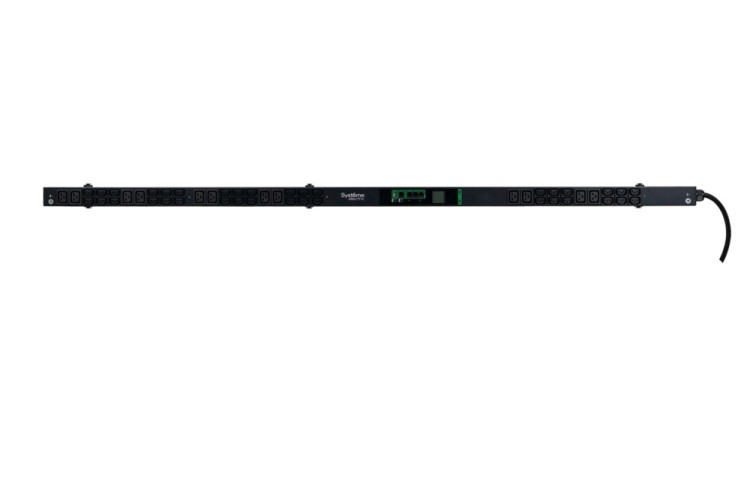 БРП Uniprom, с мониторингом, 0U, 400В, 3Ф, 16A, 36xC13 12xC19, 3м кабель, IEC309 SYSTEME ELECTRIC UP8881