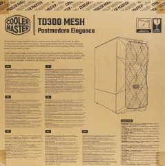 Корпус Cooler Master MasterBox TD300 Mesh черный без БП mATX 4x120mm 4x140mm 2xUSB3.0 audio bott PSU