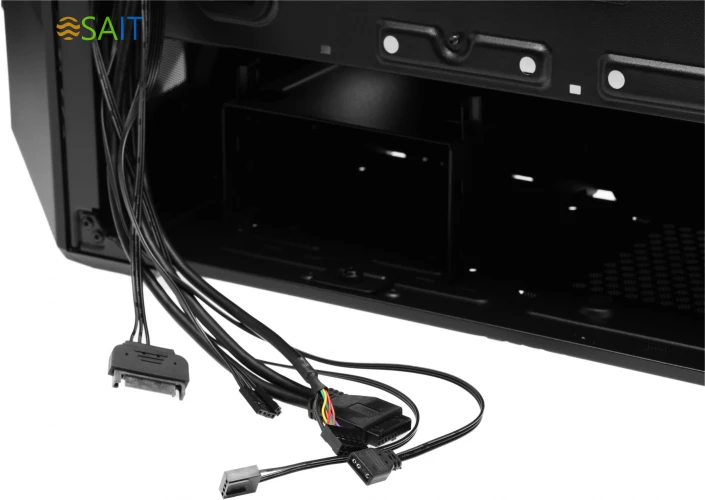 Корпус Cooler Master MasterBox TD300 Mesh черный без БП mATX 4x120mm 4x140mm 2xUSB3.0 audio bott PSU