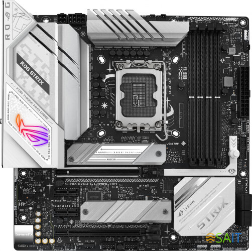 Материнская плата Asus ROG STRIX B760-G GAMING WIFI Soc-1700 Intel B760 4xDDR5 mATX AC`97 8ch(7.1) 2.5Gg RAID+HDMI+DP