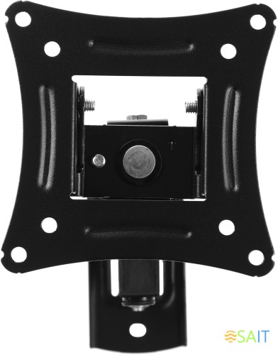 Кронштейн для телевизора Hyundai GL-N1 черный 10"-27" макс.15кг настенный поворотно-выдвижной и наклонный