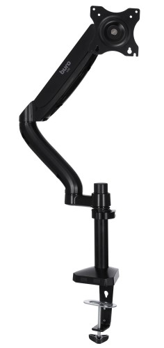 Кронштейн для мониторов ЖК Buro M10 черный 17"-27" макс.9кг крепление к столешнице поворот и наклон