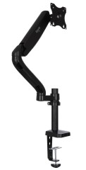 Кронштейн для мониторов ЖК Buro M10 черный 17"-27" макс.9кг крепление к столешнице поворот и наклон