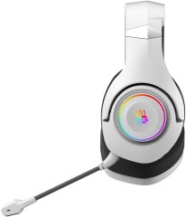 Наушники с микрофоном A4Tech Bloody GR270 белый 1.5м мониторные BT/Radio оголовье (GR270)