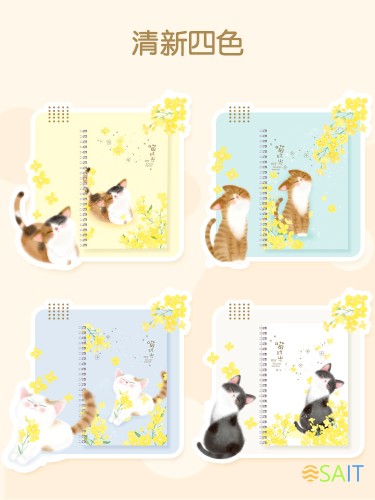 Тетрадь Deli LA560 A5 60л линейка ассорти