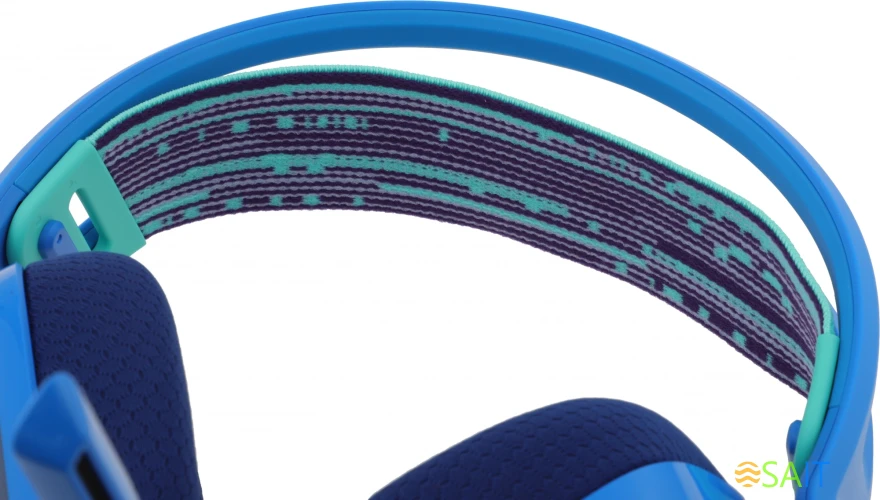 Наушники с микрофоном Logitech G733 Lightspeed синий накладные Radio оголовье (981-000943)