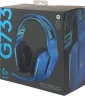 Наушники с микрофоном Logitech G733 Lightspeed синий накладные Radio оголовье (981-000943)