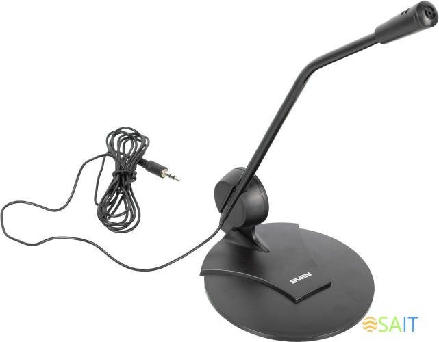 Микрофон проводной Sven MK-200 1.8м черный