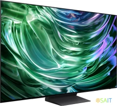 Телевизор QLED Samsung 83" QE83S90DAEXRU Q черный 8K Ultra HD 120Hz DVB-T2 DVB-C DVB-S2 USB WiFi Smart TV (RUS)