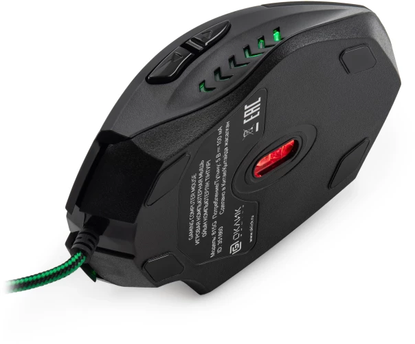 Мышь Оклик 815G INFERNO черный оптическая (3600dpi) USB (6but)