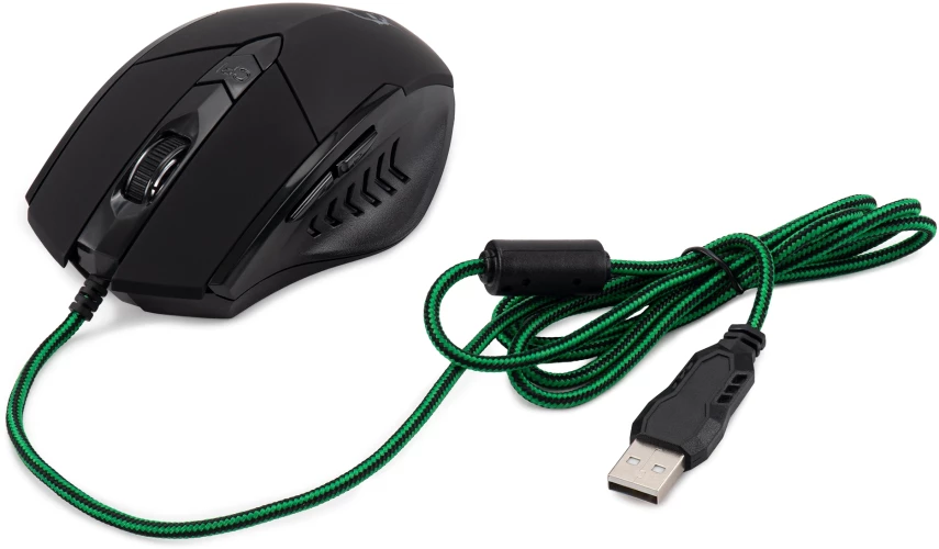 Мышь Оклик 815G INFERNO черный оптическая (3600dpi) USB (6but)