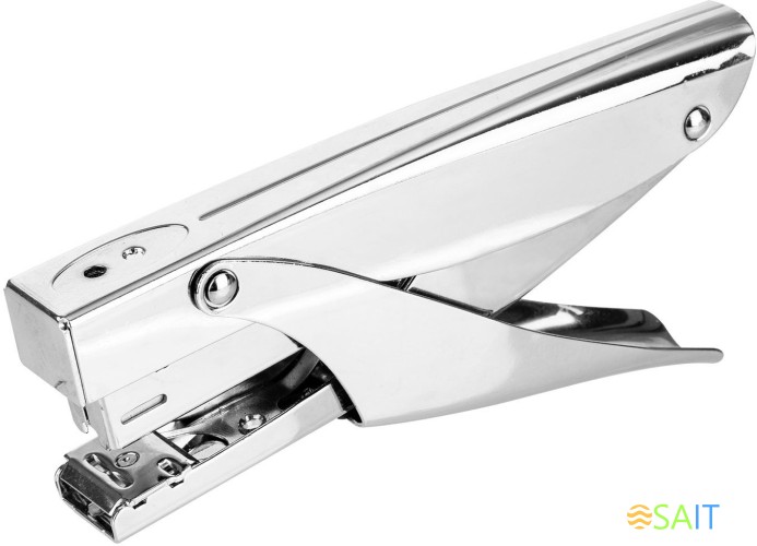 Плиер Deli E0346S 24/6 26/6 (25листов) серебристый металл