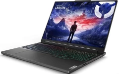 Ноутбук Lenovo Legion 7 16IRX9 Core i7 14700HX 32Gb SSD1Tb NVIDIA GeForce RTX4060 8Gb 16" IPS 3.2K (3200x2000) noOS black WiFi BT Cam (83FD0044RK)