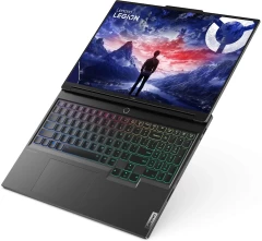 Ноутбук Lenovo Legion 7 16IRX9 Core i7 14700HX 32Gb SSD1Tb NVIDIA GeForce RTX4060 8Gb 16" IPS 3.2K (3200x2000) noOS black WiFi BT Cam (83FD0044RK)
