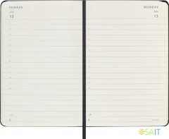 Ежедневник Moleskine CLASSIC Pocket 90x140мм 400стр. черный