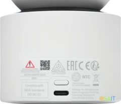 Камера видеонаблюдения IP Xiaomi C500 Dual EU Wi-Fi 2.8-2.8мм цв. корп.:белый/черный (BHR8755EU)