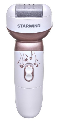 Пилка роликовая Starwind SFB2102 насадок:3шт белый/розовый