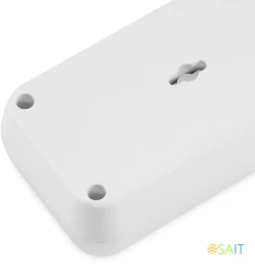 Сетевой фильтр Buro 500UNH-3-WG 3м (5 розеток) белый/серый (коробка)