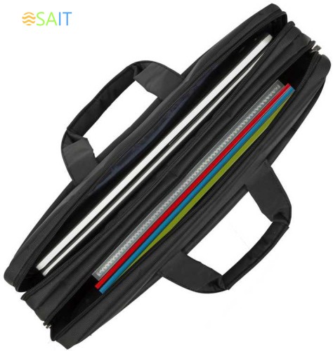 Сумка для ноутбука 17.3" Riva 8257 черный полиэстер