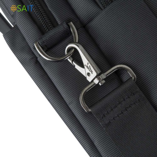 Сумка для ноутбука 17.3" Riva 8257 черный полиэстер