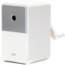 Точилка для карандашей механическая Deli 71160White 1 отверстие пластик белый