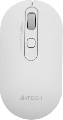 Мышь A4Tech Fstyler FG20S белый/серый оптическая 2000dpi silent беспров. USB для ноутбука 3but (FG20S USB WHITE)