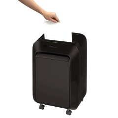 Шредер Fellowes® Powershred® LX210, черный, DIN P-4, 4х12 мм, 16 лст., 23 лтр, Jam Proof™, SafeSense, шт Fellowes LX210 (FS-55025)